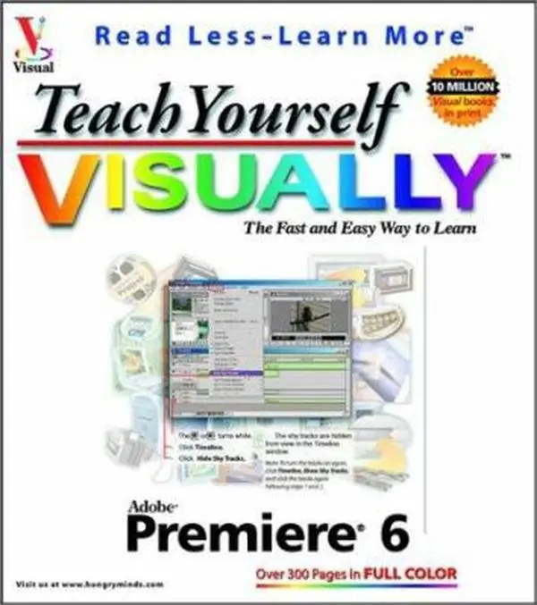 USED Book - Teach Yourself VISUALLY Premiere 6 by Sherry Willard Kinkoph (Paperback) - english