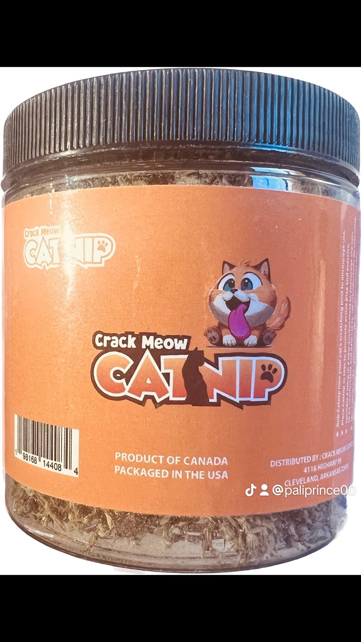 Crack Meow Catnip - Organic Playful Catnip for Happy Felines with No Preservatives, No Additives, and No Artificial Colors Crack Meow Catnip - Organic Playful Catnip for Happy Felines with No Preservatives, No Additives, and No Artificial Colors