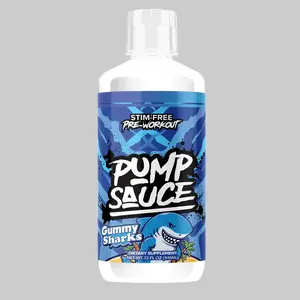 Pump Sauce - Liquid Pre-Workout Supplement - 32 servings Healthcare Fitness Electrolytes