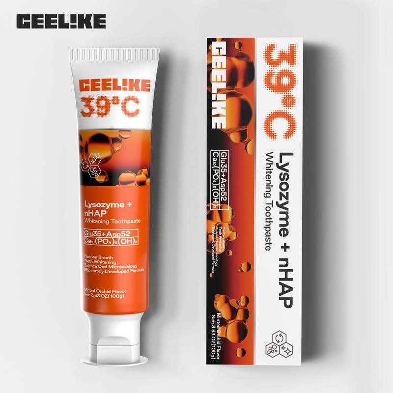 CEELIKE Lysozyme Toothpaste | Fresh Breath, Advanced Care Formula