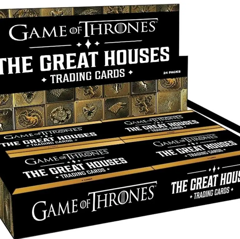 2025 Rittenhouse Game of Thrones:The great houses Hobby Pack (RIPPED LIVE)