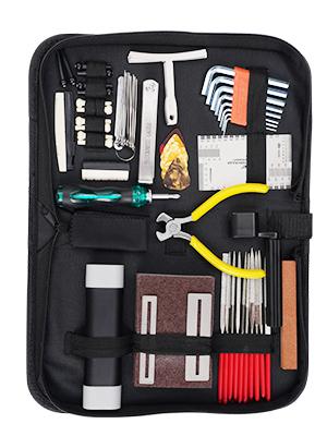 LEKATO 72Pcs Guitar Tool Kit, Guitar Repair Kit A Gift for Guitar Enthusiast Beginners Proscenium, Guitar String Winder Tool, Guitar Maintenance Kit, Ukulele Bass Banjo Acoustic Guitar Tools