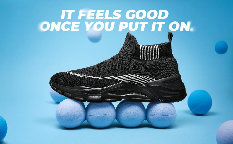 New Men's Lightweight Socks Breathable Comfortable Sports Leisure Shoes in Blue Knit Design Closed Trainer Sneaker Runner Training Running Athletic Boy Footwear Casual New Men's Lightweight Socks Breathable Comfortable Sports Leisure Shoes in Blue Knit Design Closed Trainer Sneaker Runner Training Running Athletic Boy Footwear Casual