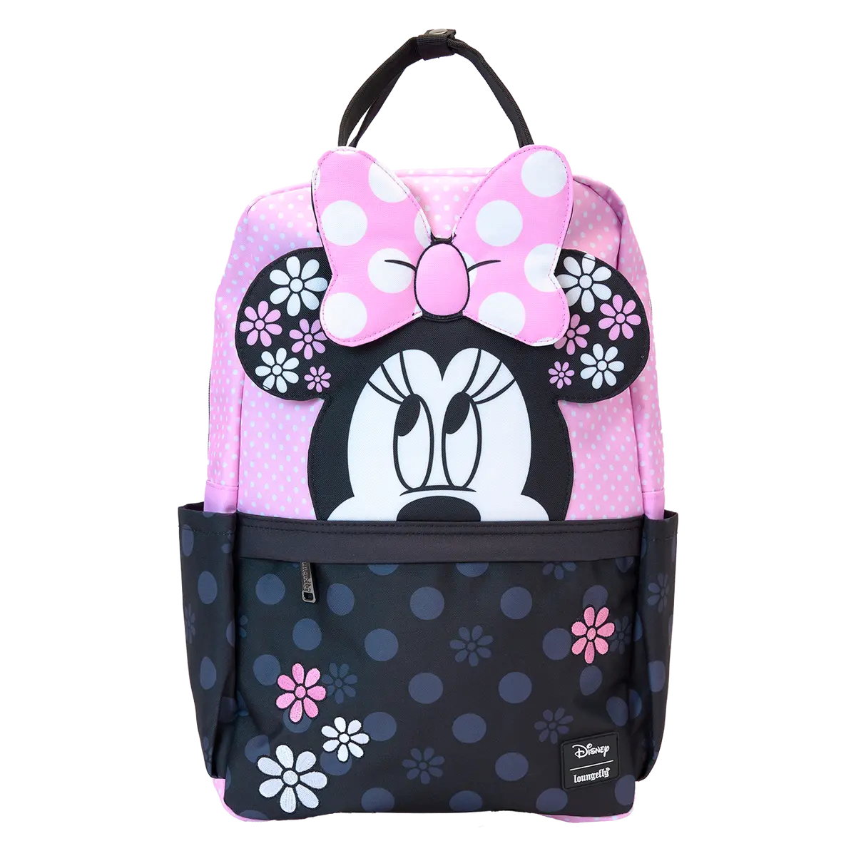Minnie Floral Rock the Dots Full-Size Nylon Backpack