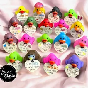 Rubber Ducky Classroom Valentines Gifts
