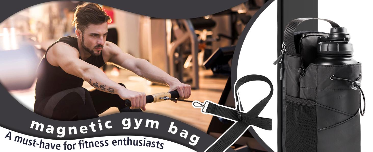 2-in-1 Unisex Magnetic Gym Bag, Suitable for Gym, Sports, Travel Magnetic Bag