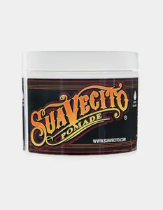 SUAVECITO  Mens Original Hold Pomade (4 oz), Black, ONESZ