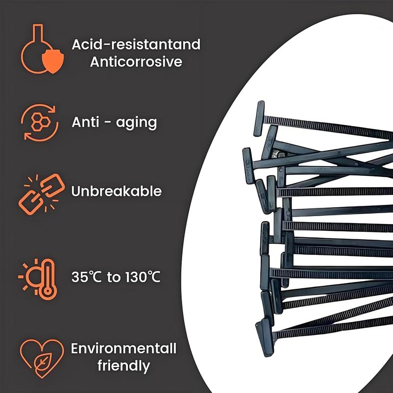 30/50/100 Pcs Nylon Universal Cable Tie Buckle, 2026 New Upgrade Heavy Duty Self-Locking Rivet Zip Ties Holder, Multifunctional Cable Tie Buckle for Car Daily Repair, Home, Office, Workshop 30/50/100 Pcs Nylon Universal Cable Tie Buckle, 2026 New Upgrade Heavy Duty Self-Locking Rivet Zip Ties Holder, Multifunctional Cable Tie Buckle for Car Daily Repair, Home, Office, Workshop