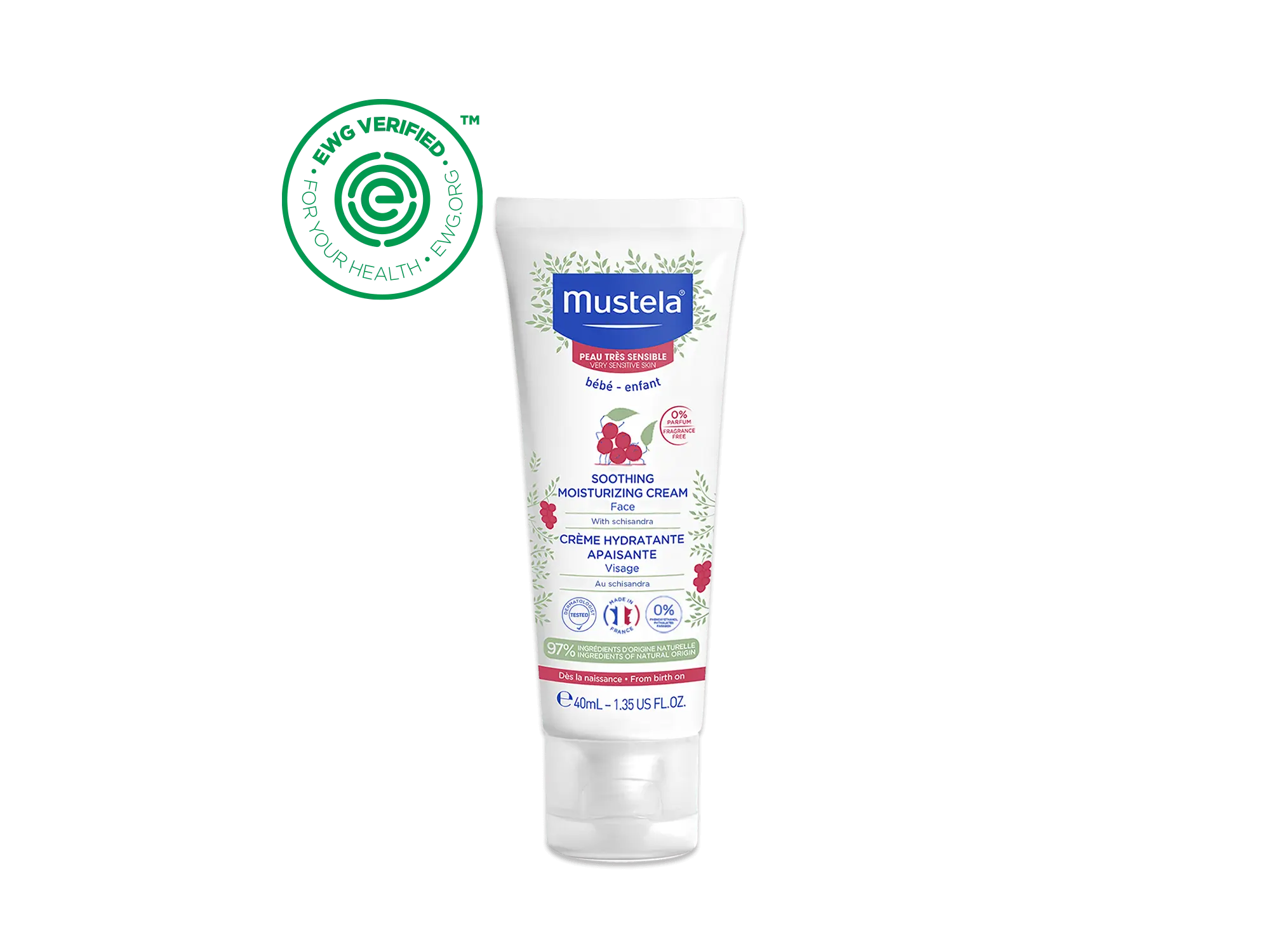 Soothing moisturizing face cream