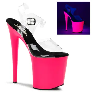 Pleaser 808UV Women's Neon Stiletto Party Sandals, Stylish Shoe, Trendy Footwear