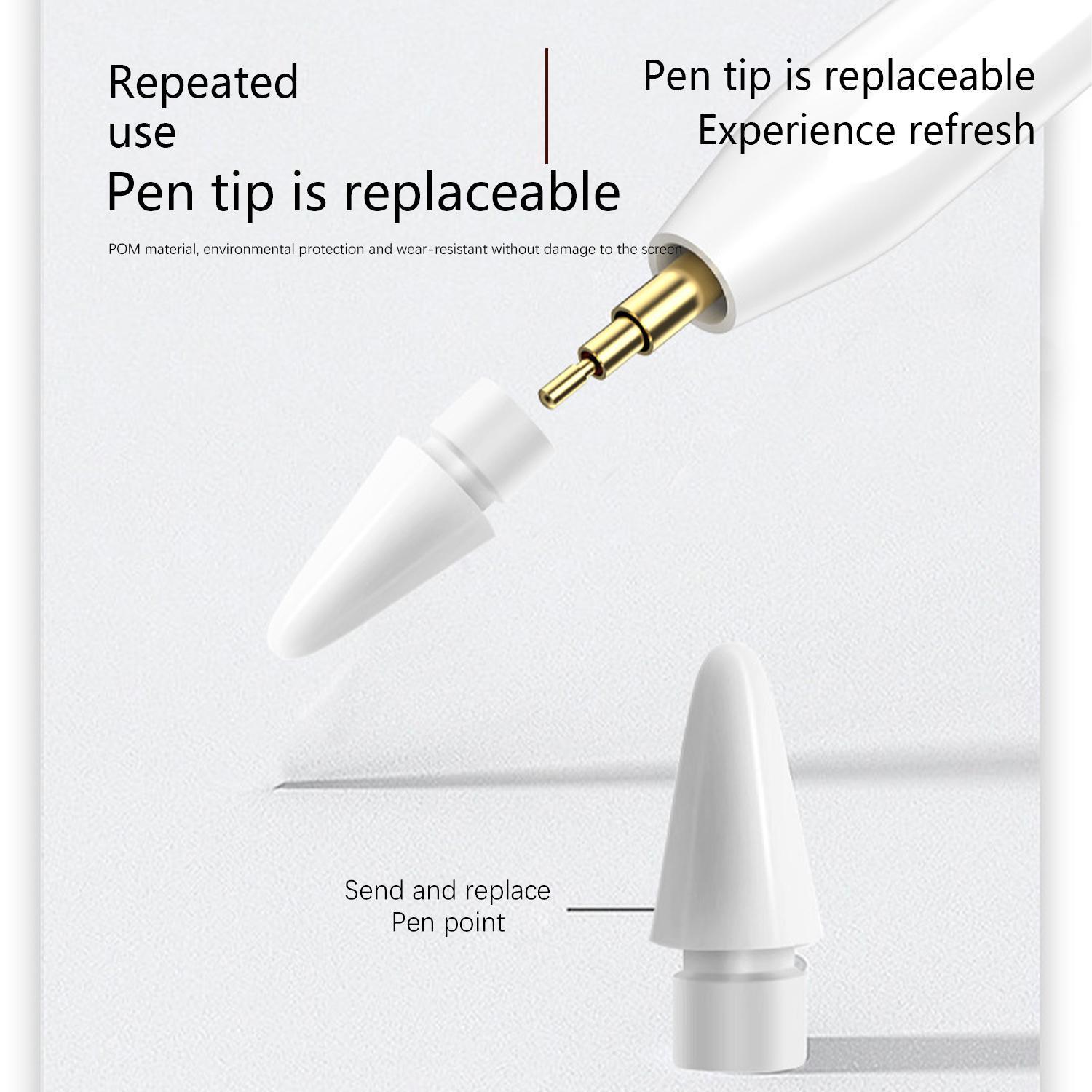 Stylus Pen for iPad,Apple Pencil for iPad 9th&10th Generation -iPad Pencil 2nd Generation,Fast Charge Active Pencil Compatible with 2018-2026 Apple iPad Pro11&12.9 inch, iPad Air3/4/5,iPad 6-10,iPad Mini 5/6 Gen Accessories Adapter