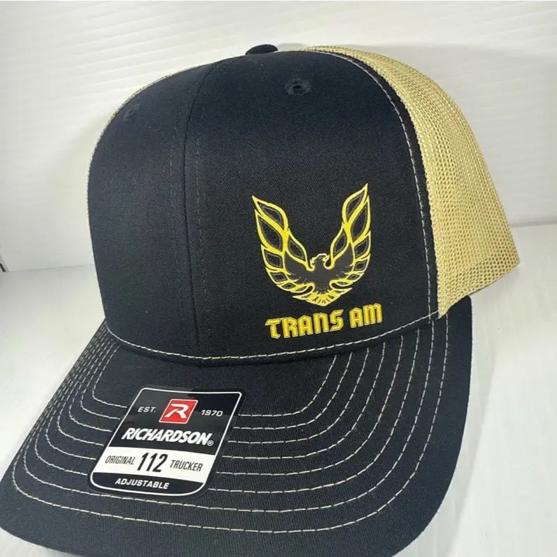 Pontiac Trans Am Gold Bird Richardson 112  Snap Back Cap