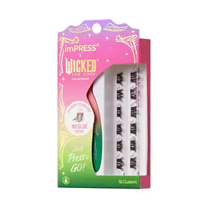 imPRESS X WICKED: FOR GOOD Falsies Self Adhesive Lash Clusters | Forever My Friend