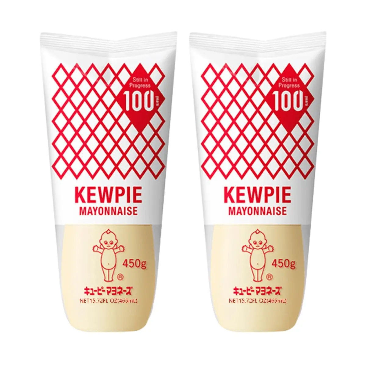 KEWPIE Japanese Mayonnaise 450g x2 Pack Sushi Salad Dressing 100th Anniversary Edition