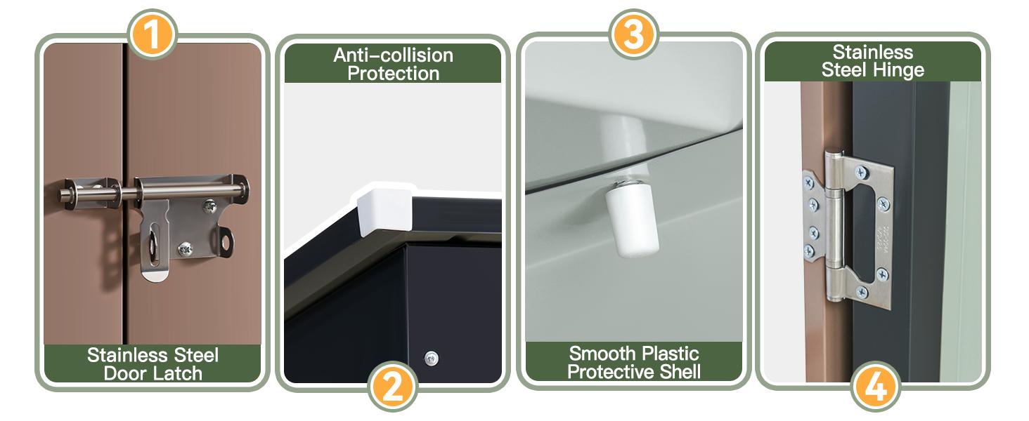 [Deal] Aoxun Outdoor Metal Storage Shed with Base, Lockable Door & Sloped Roof, Weather-Resistant Utility Shed for Garden, Patio & Backyard Astronaut Nebula   Star