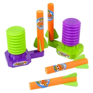 Outdoor clapping and stomping mini sky rocket launcher parent-child interactive toy is suitable as a children's gift, suitable for birthdays and Easter gifts.