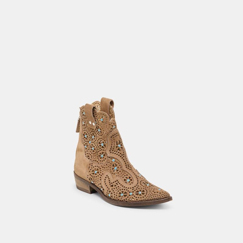 Dolce Vita OAKLY BOOTIES MUSHROOM SUEDE
