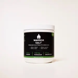 Warrior Salt Electrolytes Citrus Blend (30 Servings) - Lemon-Lime Flavor Electrolyte Powder Fitness Supplement Hydrate