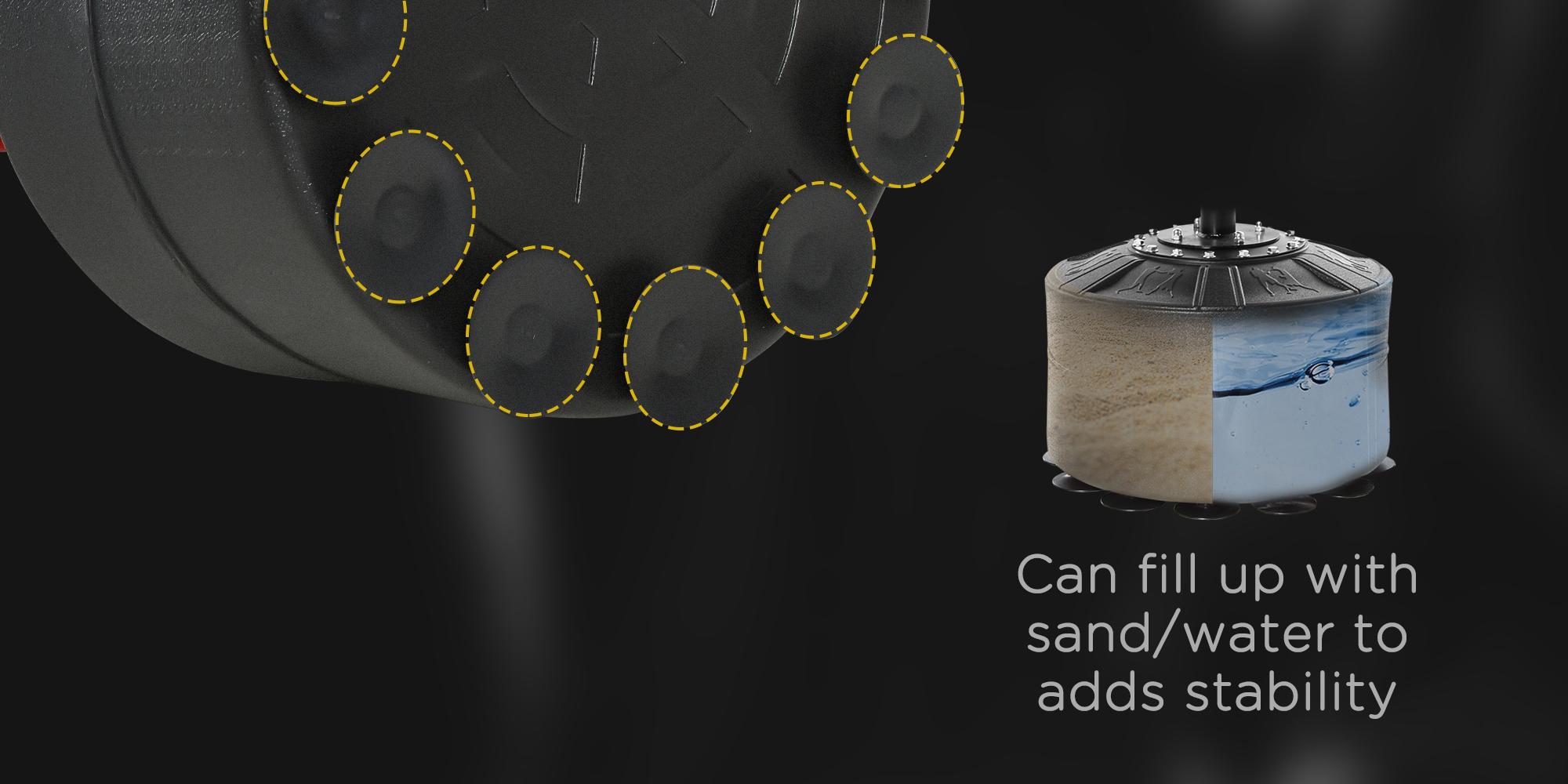 Soozier 3-in-1 Boxing Bag Freestanding Punching Bag with 2 Speed Bag, 360° Relax Bar, Reflex Bag, Adjustable Height