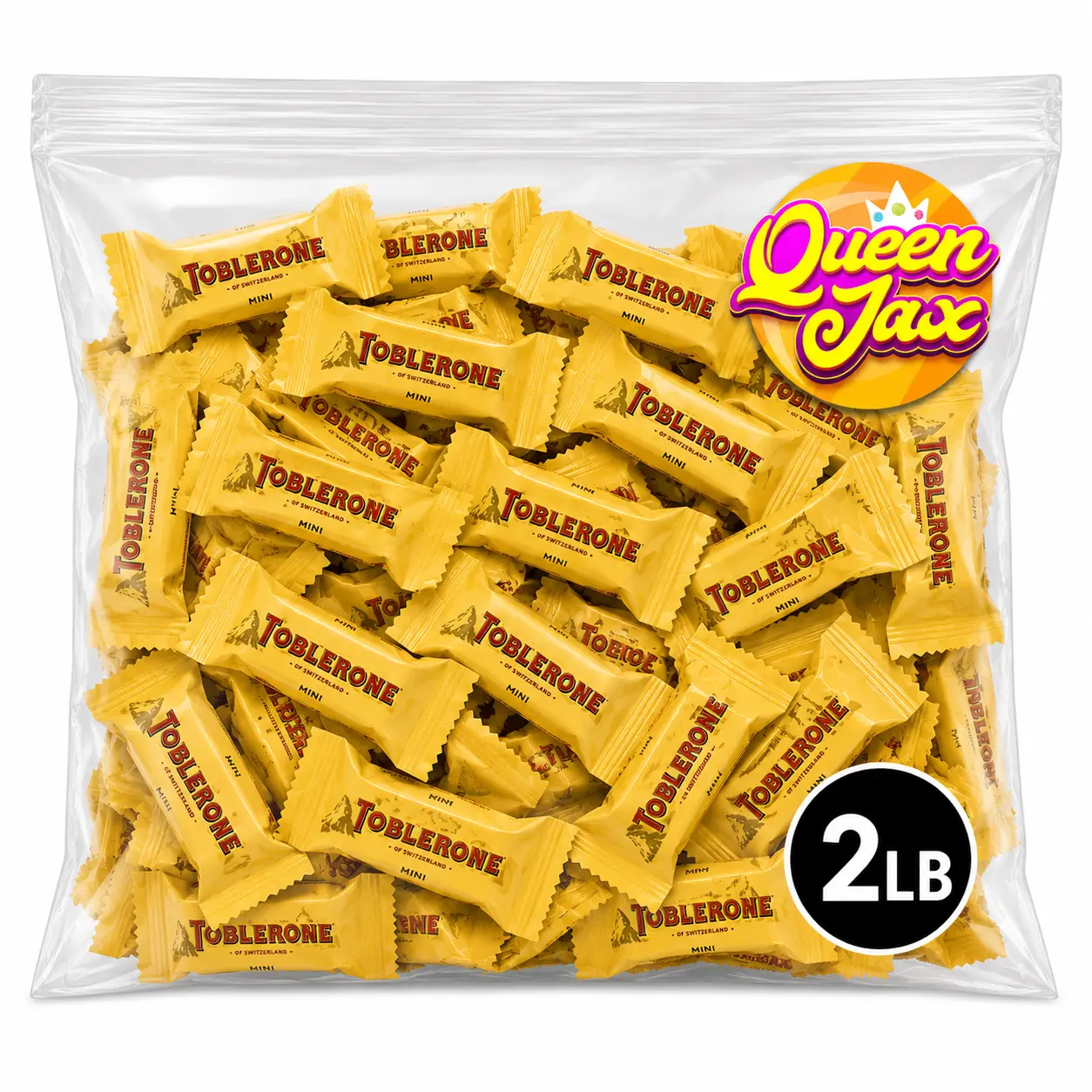 Swiss Milk Chocolate  With Honey And Almond Nougat Toblerone Chocolate Bars- Minis