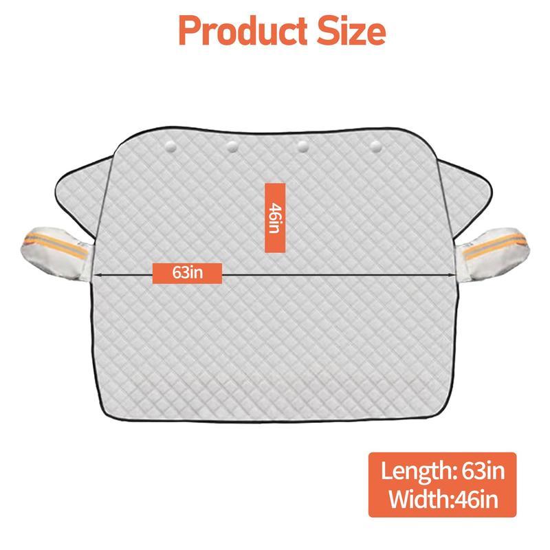 Windshield Cover Snow Ice Frost Dust Water Resistent