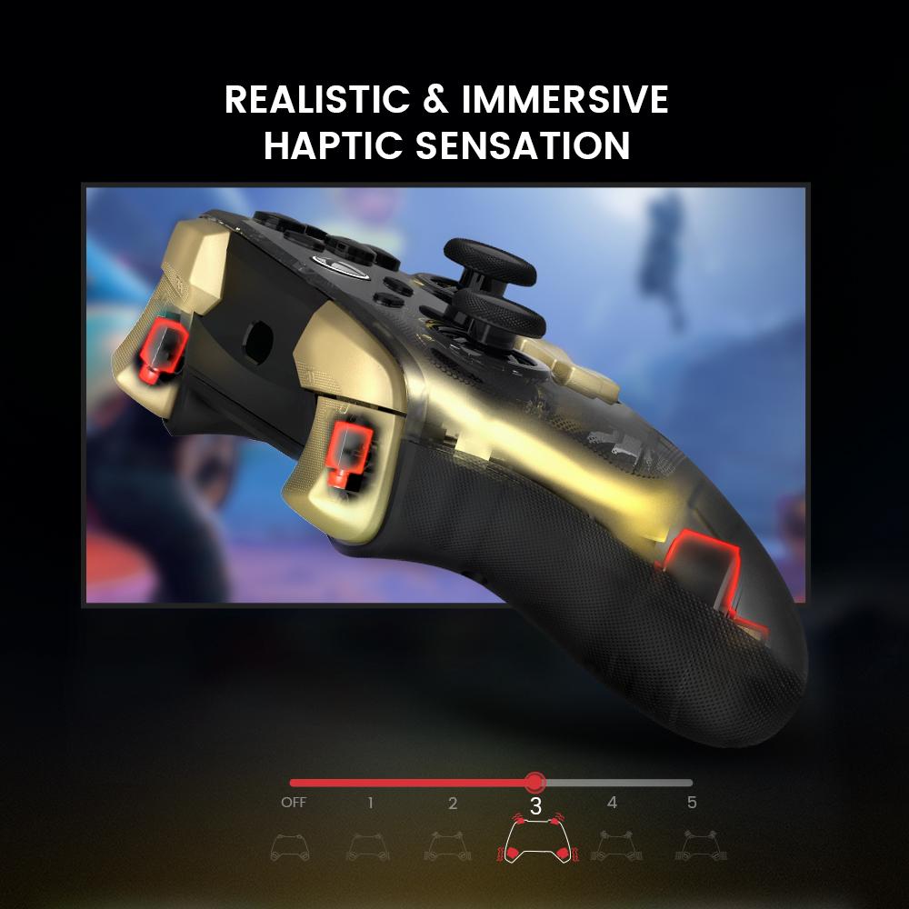 GameSir Kaleid Flux Wired RGB Controller for Xbox Series X|S, Xbox One, Windows 10/11 & Steam, Anti-Drift Gamepad with Precision Hall Effect Sticks