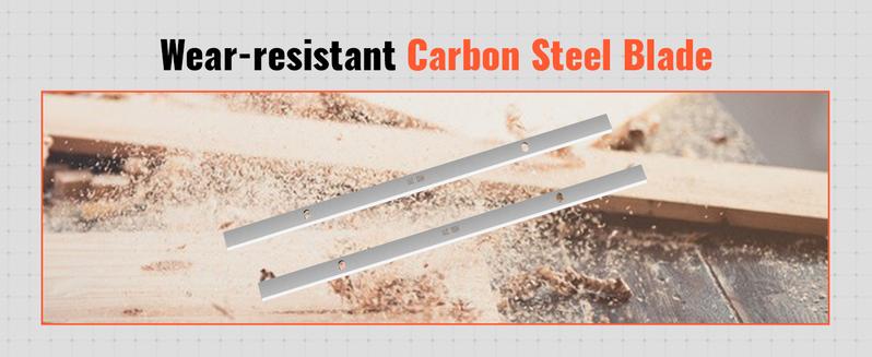 VEVOR Thickness Planer, Single Speed, 13" Width Worktable Benchtop Planer, Two-Blade, 15-Amp 1800W Powerful Motor, 12" Extended Infeeding Table, Low Noise for both hard & soft wood material removal VEVOR Thickness Planer, Single Speed, 13" Width Worktable Benchtop Planer, Two-Blade, 15-Amp 1800W Powerful Motor, 12" Extended Infeeding Table, Low Noise for both hard & soft wood material removal