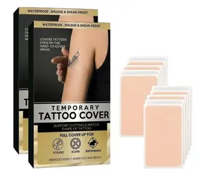 Tattoo Cover Up Patch– Waterproof, Smudge & Smear Proof – Covers Tattoos, Scars, Birthmarks & Vitiligo – Hard-to-Cover Areas – Easy Removal – Life-Changing Confidence