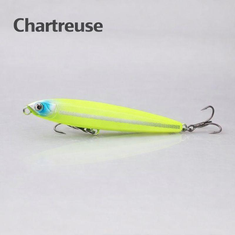 5 Color Assorted Set 0.63 oz / 3.35 inches Sinking Pencil Bait