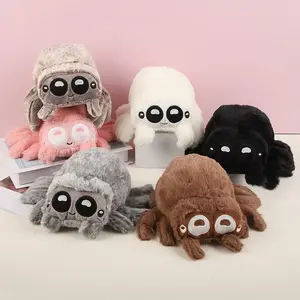 Cute Spider Design Plush Toy Ornament, 1 Count Lovely Soft Plush Toy, Stuffed Toy for Home & Office Decor, Fun Gift for Friends