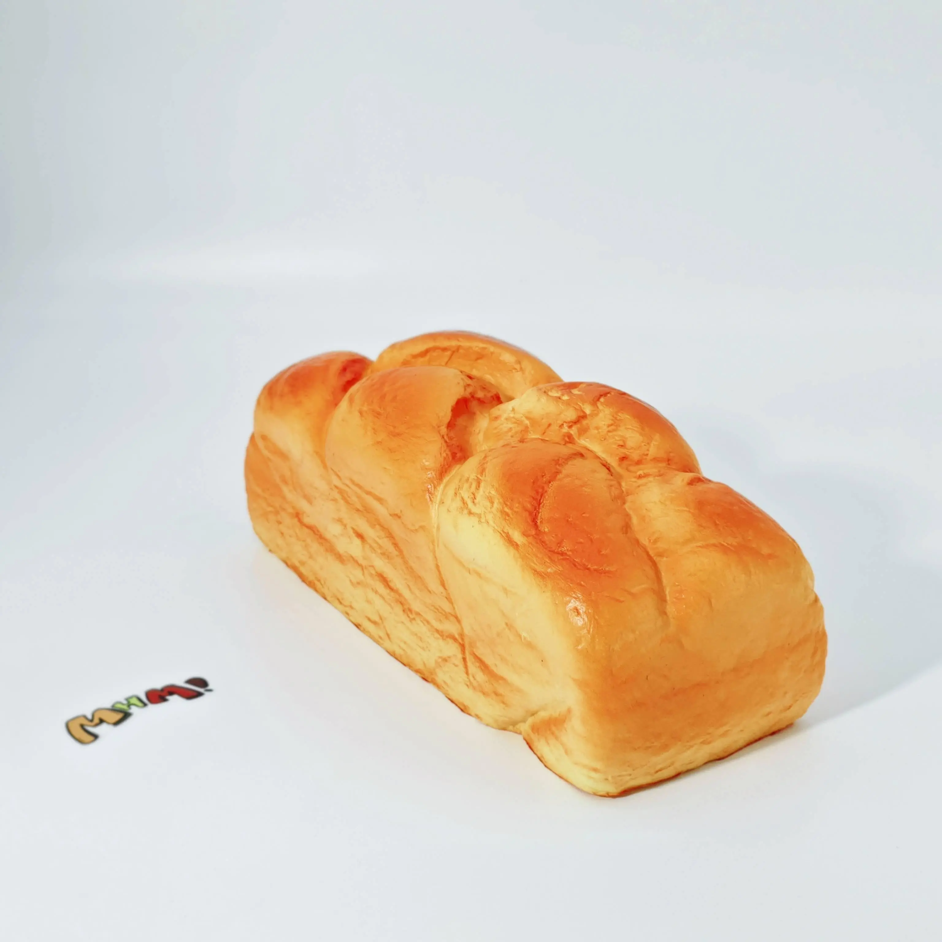 MHM Braided Brioche Bread Squishies Toy - Slow Rising Scented Soft Foam Sensory Fidget Toy, Collectibles with Scents, Oddly Satisfying Bakery-Themed Gift for Decompression Squeeze
