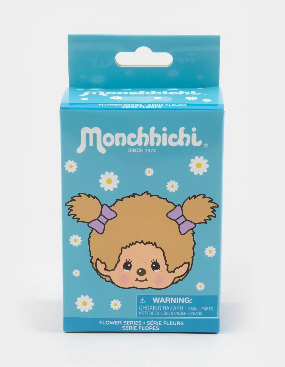 MONCHHICHI Flower Plush Keychain Blind Box, Multi-Colored