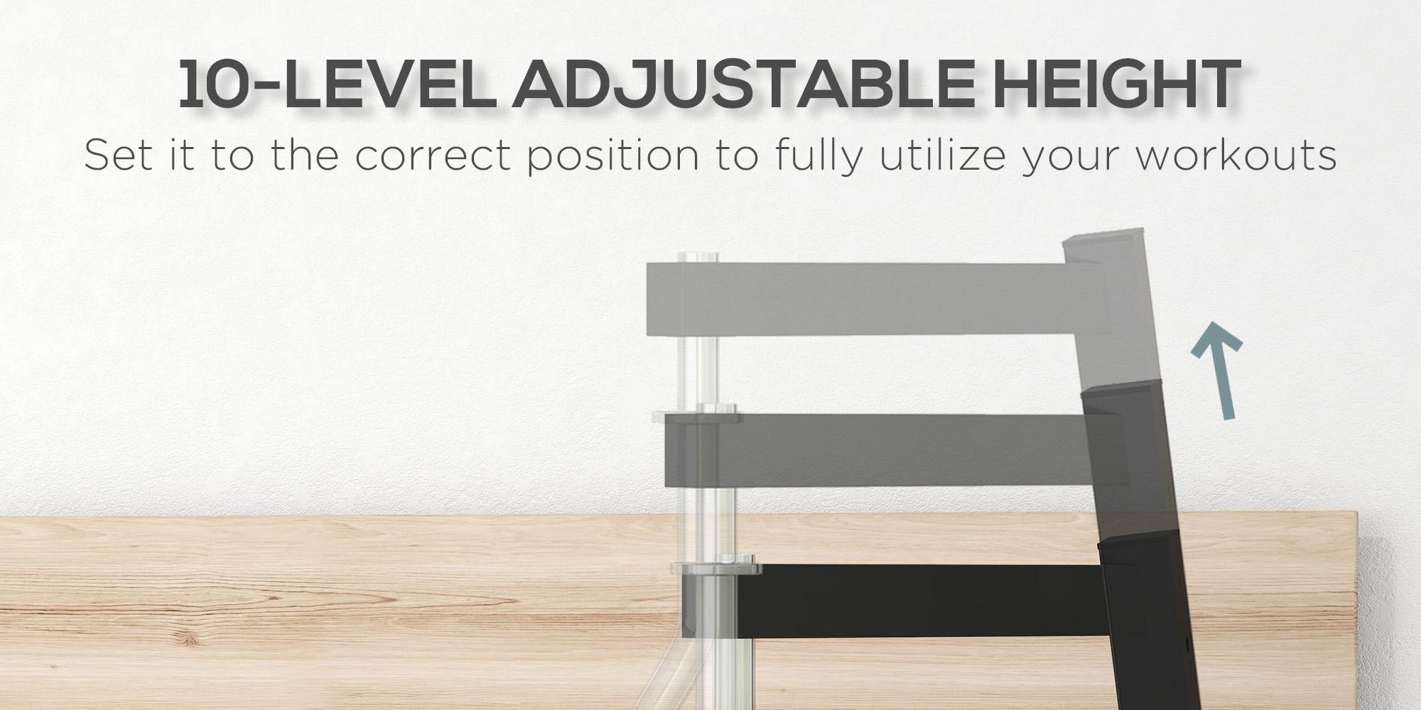 Soozier Foldable Punch Bag Stand, Height Adjustable Heavy Bag Stand with Weighted Base, Free Standing for Home Gym, Stand Only