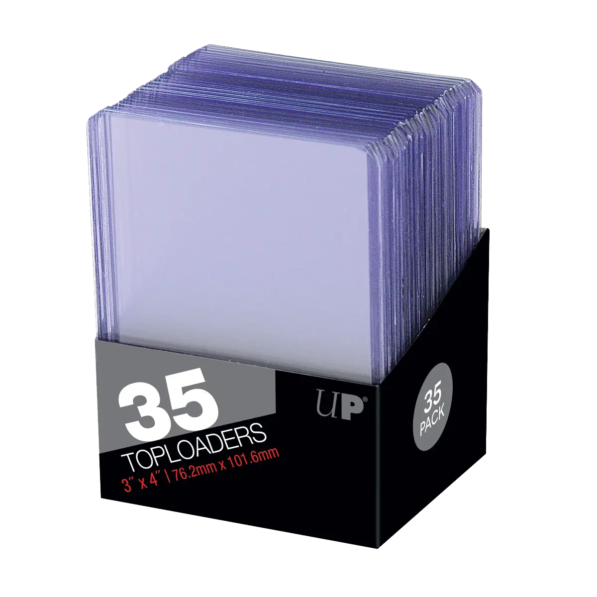 3" x 4" Clear Regular TOPLOADER® Sleeves (35ct) for Standard Size Cards