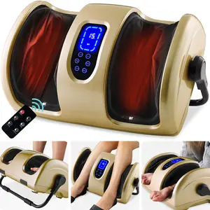 Best Choice Products Foot Massager Machine, Therapeutic Reflexology Massager w/ High-Intensity Rollers