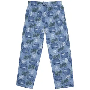Caribbean Joe Mens' Sailboat Print Pajama Pants