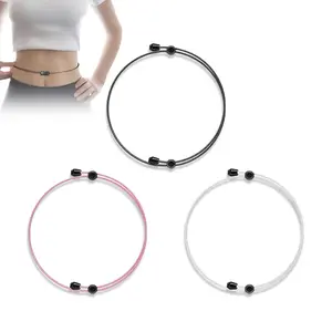 WCOLUE 3Pcs Shirt Tuck Band Women, Adjustable Crop Top Band Sweater Tuck Band Invisible Strap Belts Elastic Belt, Comfortable and Stylish Accessory