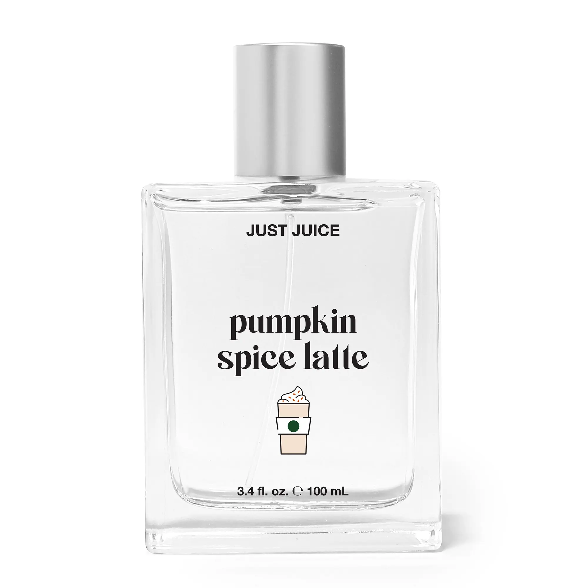 Just Juice Pumpkin Spice Latte - Warm Vanilla Perfume for Women and Men - Pumpkin Spice Perfume with Nutmeg, Cinnamon, Tonka Bean - 3.4 oz
