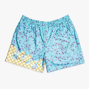 Baseball Lifestyle Dripshort, Baseball Ice Cream New Collection Light Blue Mesh Short for Youth & Adult
