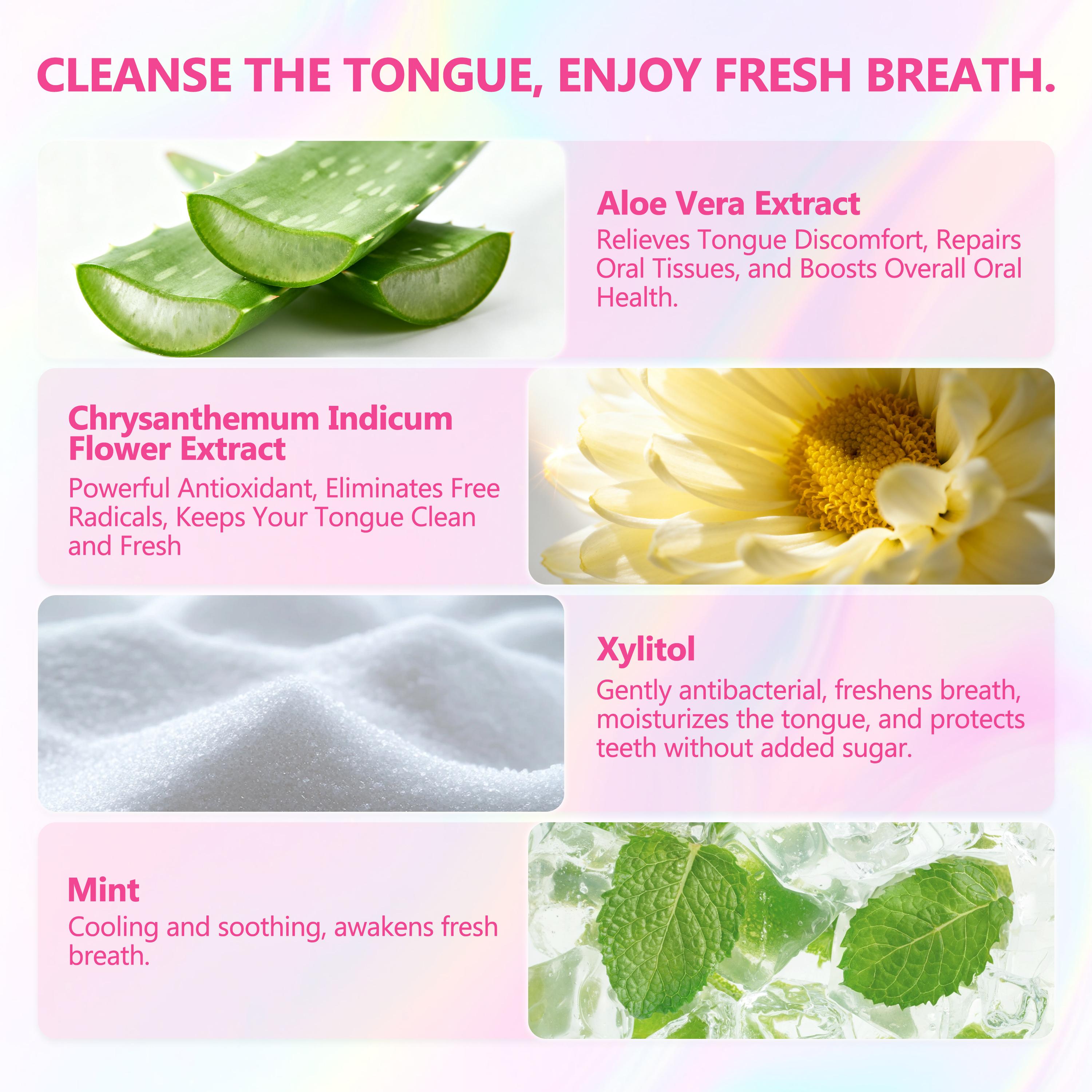 Ceelike Tongue Cleaning Gel & Brush Kit | Gentle Tongue Care for Fresh Breath & Complete Oral Health