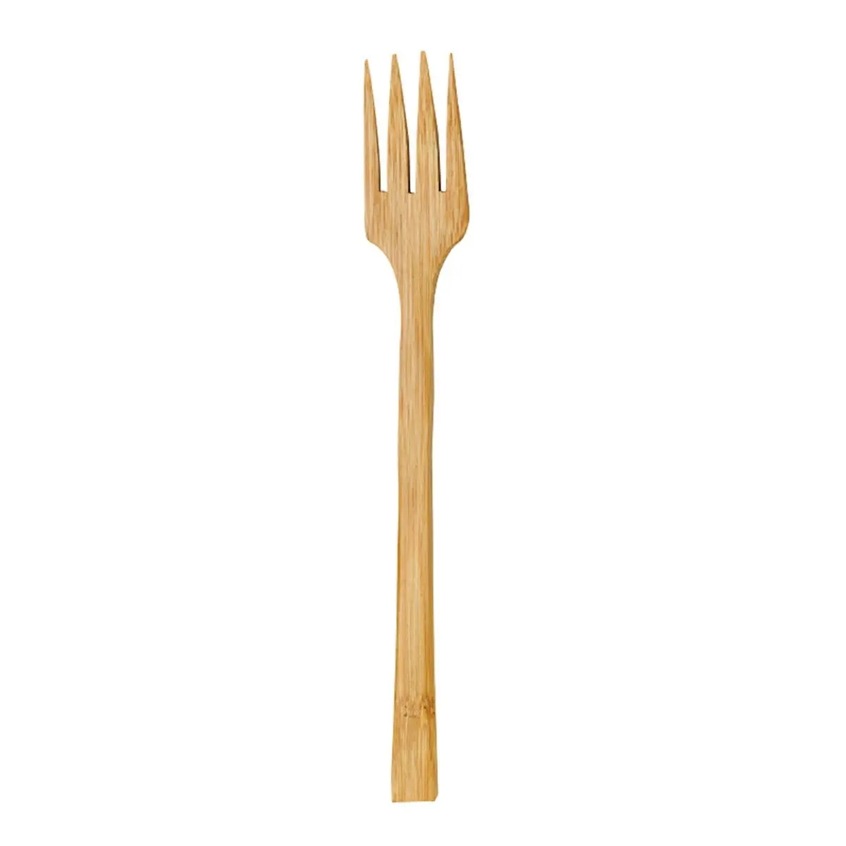 212 MAIN 6.3 in. Natural Bamboo Wood Forks - 250-Piece Large Pack, Durable Biodegradable Cutlery, Rustic Look Dining Tableware for Home Festive Events, Suitable for Cold & Hot Foods