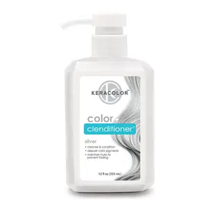 Keracolor Pastels Color + Clenditioner  Silver  12oz 12oz Silver12oz