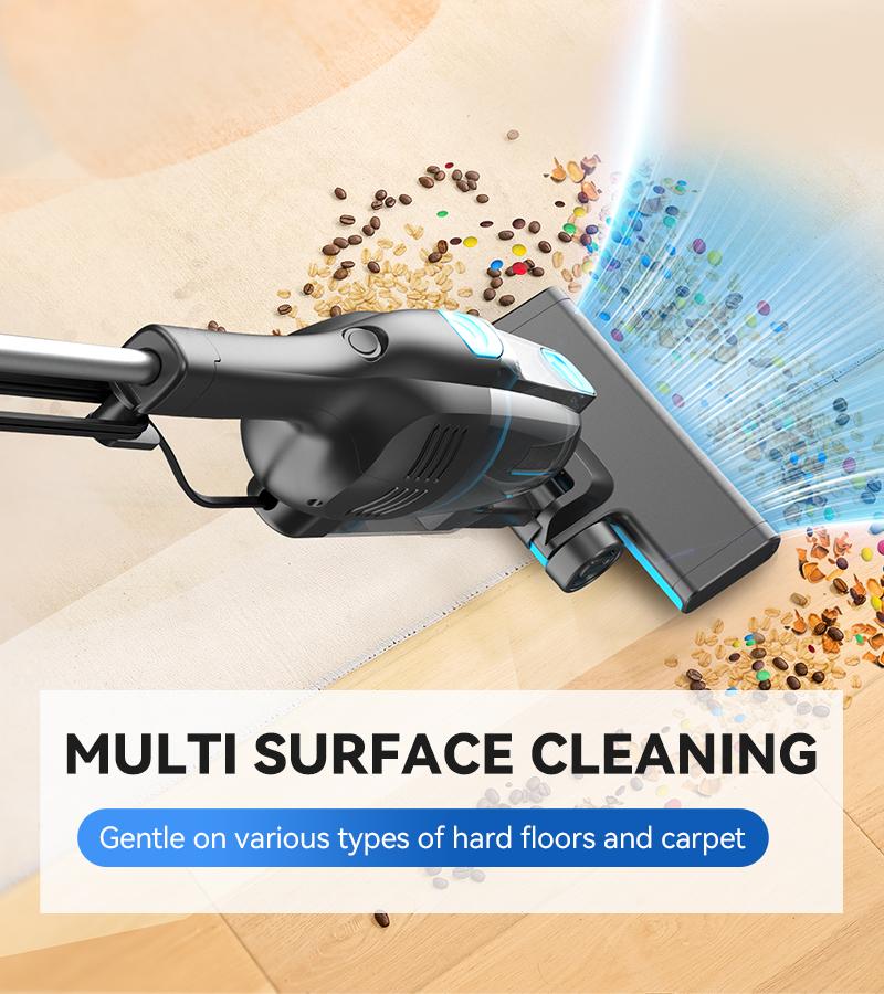 INSE R6X Corded Stick Vacuum, 15KPa Suction with 600W Motor, Ultra-Lightweight Bagless Upright Vacuum with Handheld for Home Hard Floor Carpet Pet Hair Car Cleaning home cleaning tools home appliances