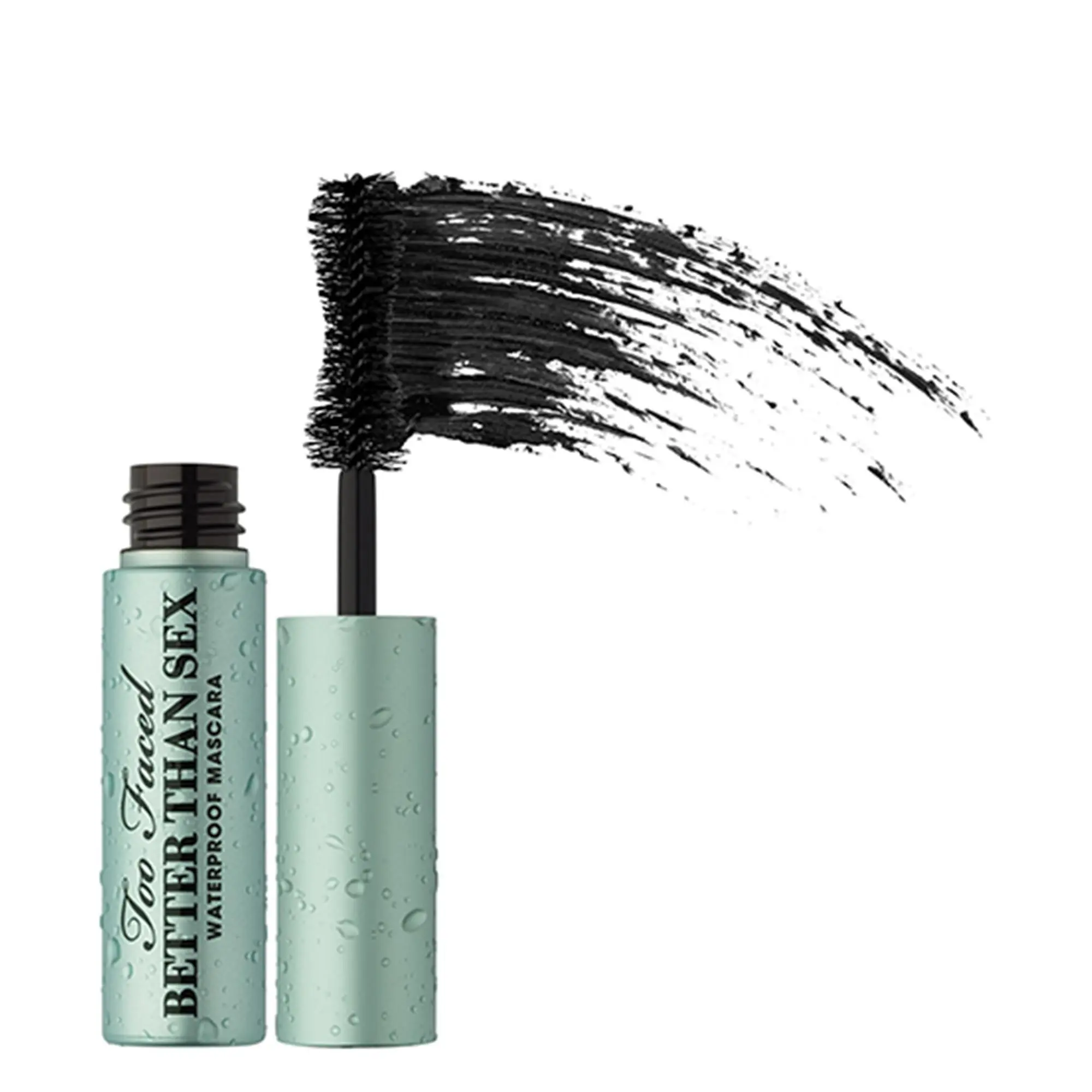 Too Faced Travel Size Better Than Sex Waterproof Mascara - Volumizing Lengthening Lash