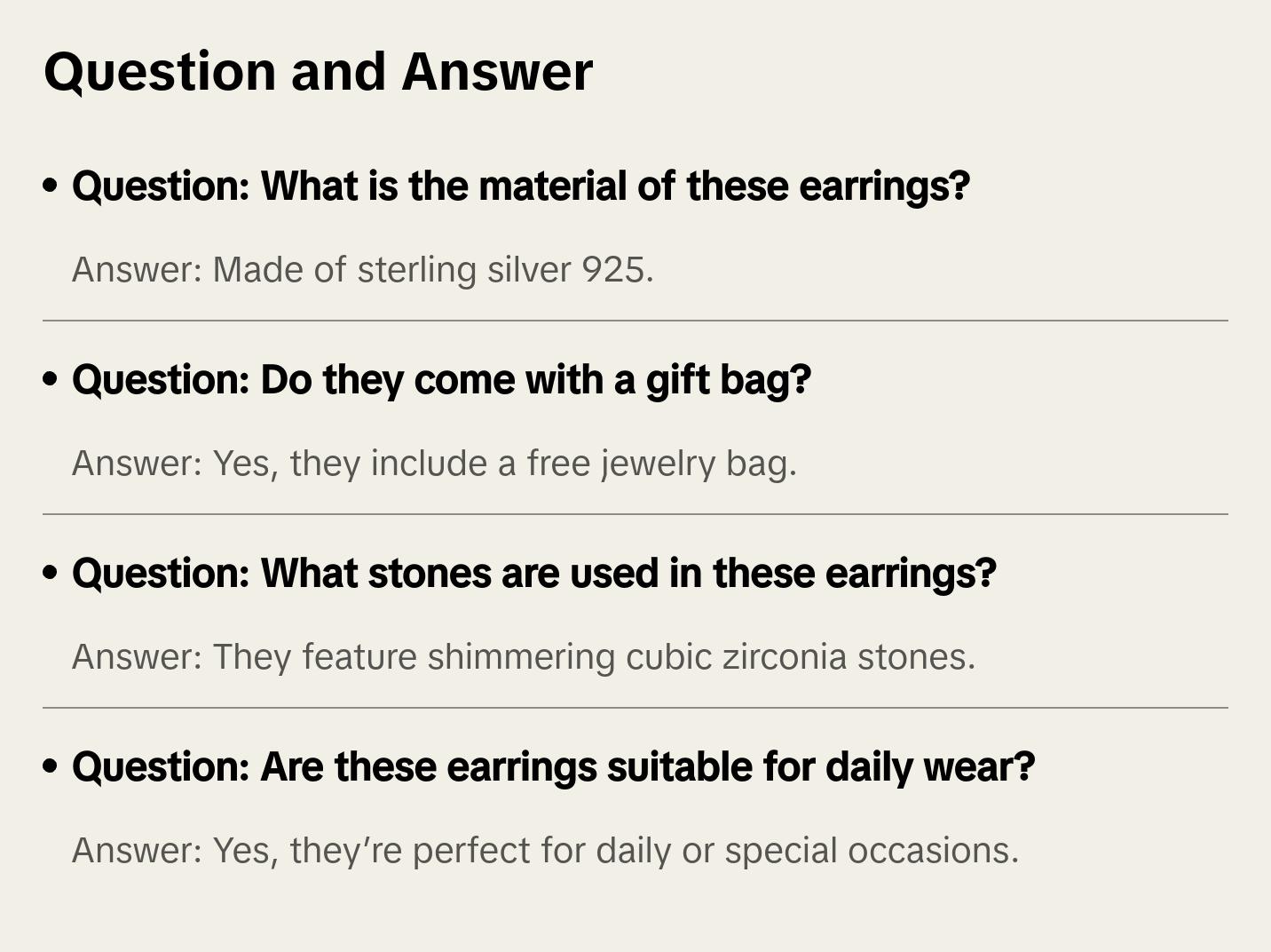 Brand New Sterling Silver 925 Hamsa Earrings