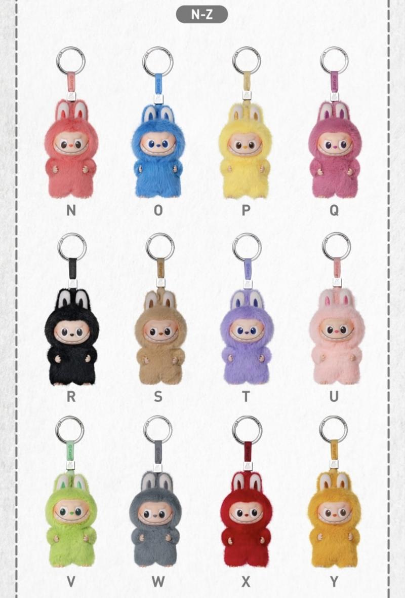 (Cat10100)Labubu v4 The Monsters Pin for Love Series-Vinyl Plush Pandent Blind Box