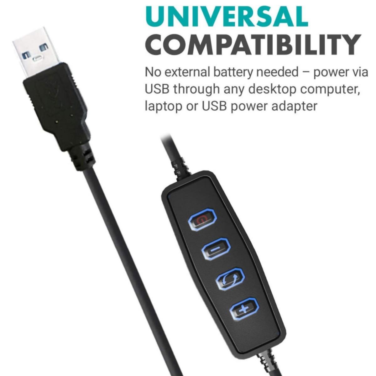 2 in 1 Ring Light Clip on & Bracket Kit, Mini Portable Video Conference Lighting with Desk Stand Kit, Clip on Laptop Monitor with 5 Dimmable Color & 5 Brightness Level for Phone Selfie Lighting Working Live Streaming, For Girls Women Lover Friend Gift