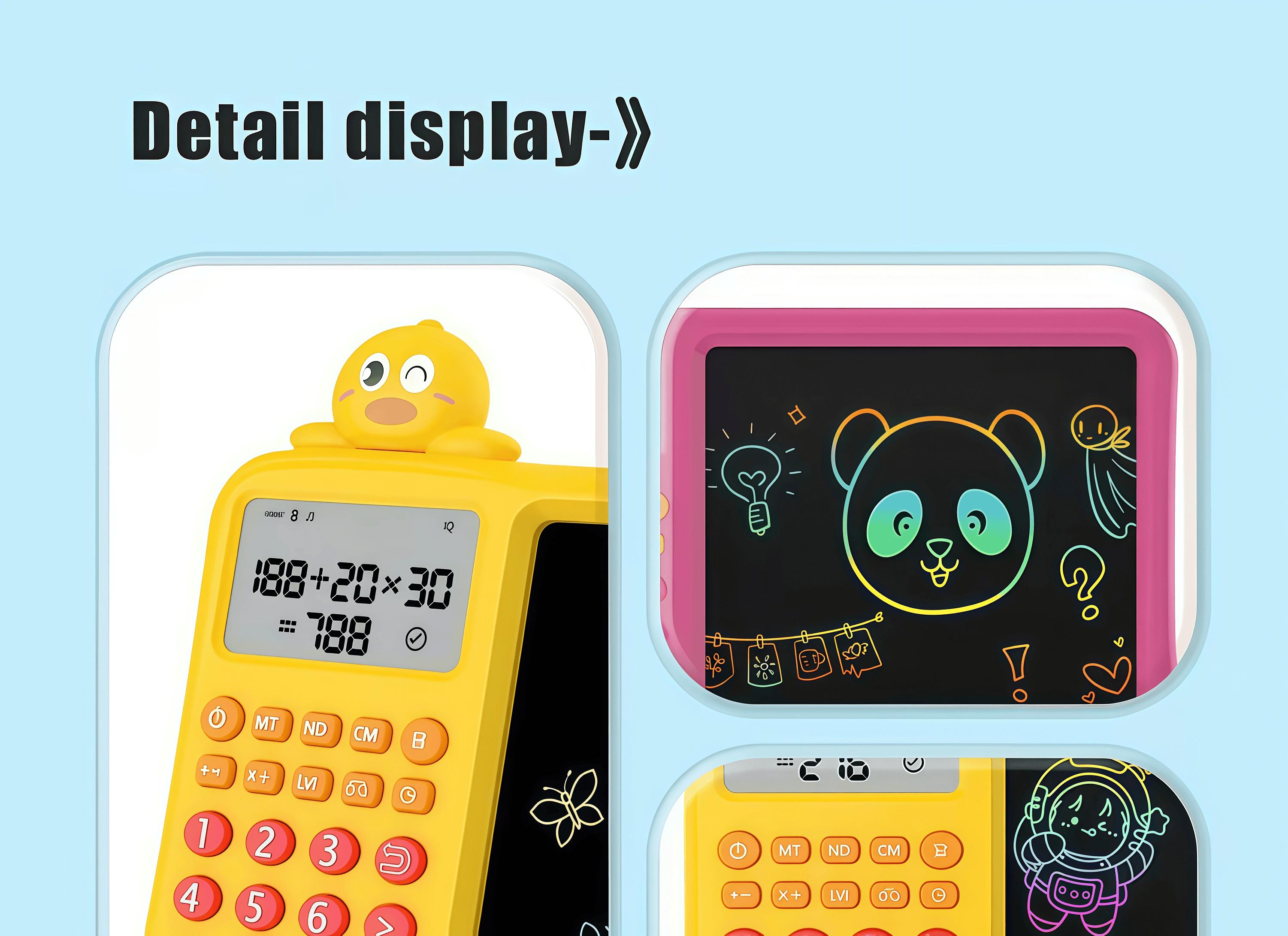 Interactive STEM Math Toy for Kids | Fun Electronic Learning Game to Build Thinking & Calculation Skills | Perfect Educational Gift for Home or Travel