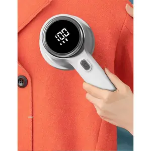 Sweater Shaver Electric Lint Remover with Bionic Beehive Mesh, Noise Reduction Technology, Automatic Charging, Stainless Steel, Effortless Fabric Care