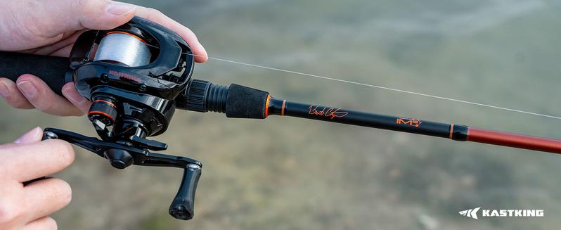 KastKing Brent Chapman Casting Rod and Reel Combo, Tailored Tackle Kits, IM6 Graphite 2Pc Blanks, 5.2:1 Gear Ratio, 9 + 1/5 + 1 Ball Bearings, Stainless Steel Guides, EVA Handles
